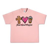 Salmon jesus love coffee Urban Heavy Tee - Jasminsmagicworld