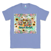 Colony Blue god is my refugee and strength Classic Tee - NancyCooperArtShop