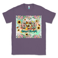 Lavender god is my refugee and strength Classic Tee - NancyCooperArtShop