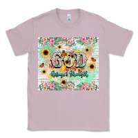 Lilac god is my refugee and strength Classic Tee - NancyCooperArtShop