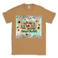 Toasted Coconut god is my refugee and strength Classic Tee - NancyCooperArtShop