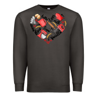 Smoke bake tools heart Premium Sweatshirt - Artiststas