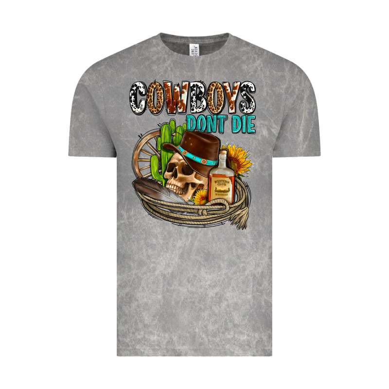 Cowboys Don't Die Vintage Tee by AdoDesignShop | Teevron