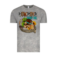 Cloud Rock cowboys don't die Vintage Tee - AdoDesignShop