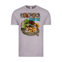 Vintage Zinc cowboys don't die Vintage Tee - AdoDesignShop