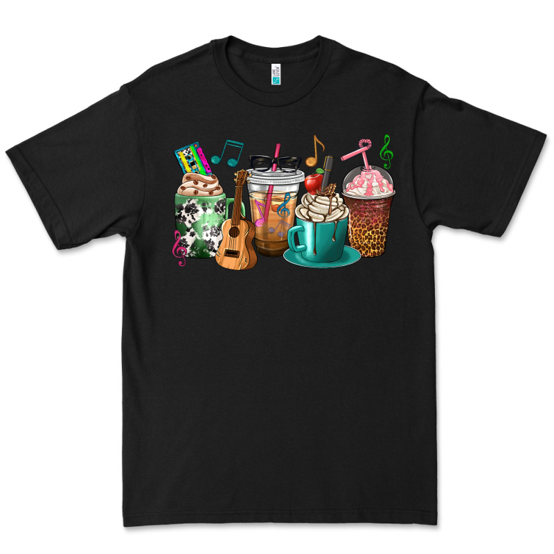 Music Teacher Coffee Cups Premium Tee by texasbilliewilder | Teevron