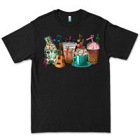 Black music teacher coffee cups Premium Tee - texasbilliewilder