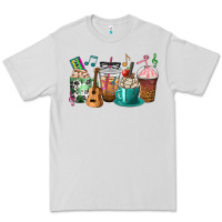 Dove Grey music teacher coffee cups Premium Tee - texasbilliewilder