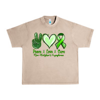 French Oak peace love cure non hodgkin's lymphoma Urban Heavy Tee - Jasminsmagicworld