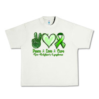 Pistachio peace love cure non hodgkin's lymphoma Urban Heavy Tee - Jasminsmagicworld