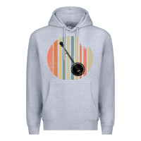 Heather Grey Banjo Vintage Premium Hoodie - Bettercallsaul