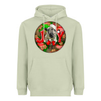 Matcha christmas hampshire sheep Heavyweight Hoodie - LillyAllenDesigns