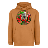Meerkat christmas hampshire sheep Heavyweight Hoodie - LillyAllenDesigns