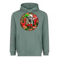 Sage christmas hampshire sheep Heavyweight Hoodie - LillyAllenDesigns