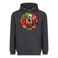 Smoke christmas hampshire sheep Heavyweight Hoodie - LillyAllenDesigns