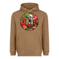 Toasted Coconut christmas hampshire sheep Heavyweight Hoodie - LillyAllenDesigns