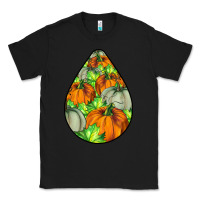 Black Fall Teardrop Classic Tee - LillyAllenDesigns