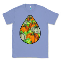 Colony Blue Fall Teardrop Classic Tee - LillyAllenDesigns