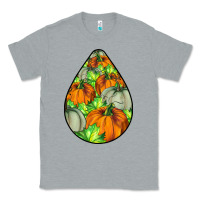 Heather Grey Fall Teardrop Classic Tee - LillyAllenDesigns
