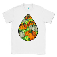 White Fall Teardrop Classic Tee - LillyAllenDesigns