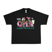 Black qma qualified medical aide Urban Heavy Tee - AdoDesignShop