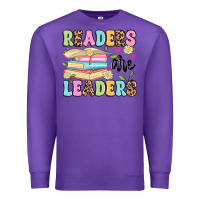 Purple readers are leaders Premium Sweatshirt - Artiststas