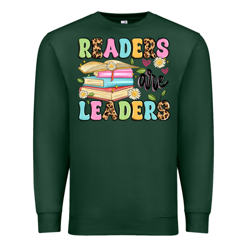 Readers Are Leaders Premium Sweatshirt by Artiststas | Teevron