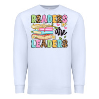 White readers are leaders Premium Sweatshirt - Artiststas