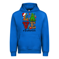 Cobalt love teacher life christmas Urban Hoodie - CowGirlArtShop