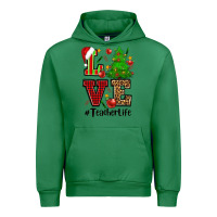 Emerald love teacher life christmas Urban Hoodie - CowGirlArtShop