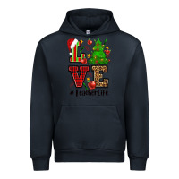 Navy love teacher life christmas Urban Hoodie - CowGirlArtShop