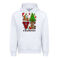 White love teacher life christmas Urban Hoodie - CowGirlArtShop