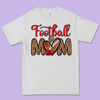 Football Mom Premium Tee Designed By Zillion Design Studio