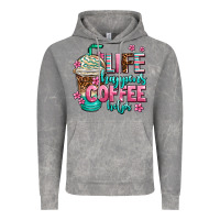 Cloud Rock life happens coffee  helps Vintage Hoodie - AdoDesignShop