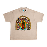 French Oak our lady of Guadalupe rainbow Urban Heavy Tee - JahusDesignShop