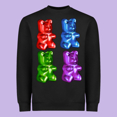 Jellybear Heavyweight Sweatshirt Designed By Adodesignshop