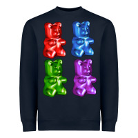 Navy jellybear Heavyweight Sweatshirt - AdoDesignShop