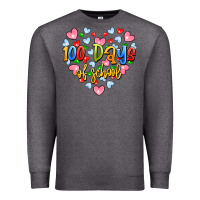 Charcoal Heather 100 days of school Premium Sweatshirt - Artiststas