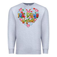 Heather Grey 100 days of school Premium Sweatshirt - Artiststas