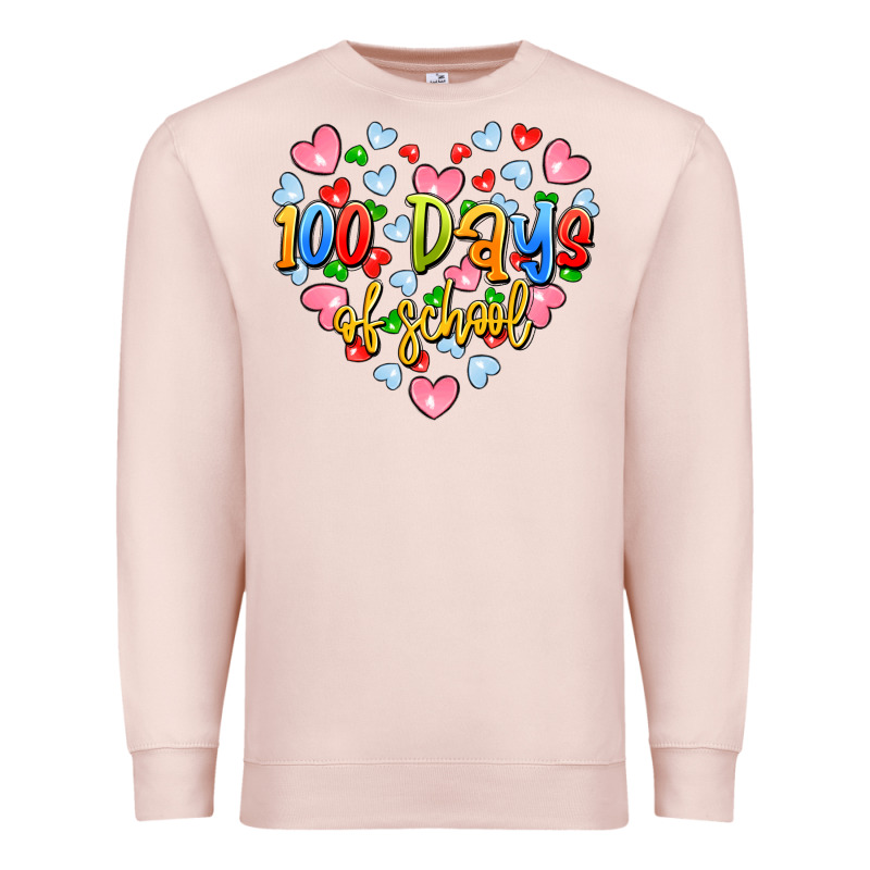100 Days Of School Premium Sweatshirt by Artiststas | Teevron