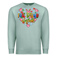 Seafoam 100 days of school Premium Sweatshirt - Artiststas