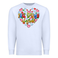 White 100 days of school Premium Sweatshirt - Artiststas