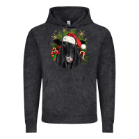 Christmas Black Angus Vintage Hoodie | Teevron