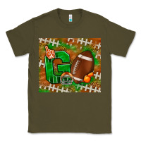 Army Green go american football leopard Classic Tee - NancyCooperArtShop