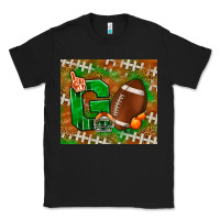 Black go american football leopard Classic Tee - NancyCooperArtShop