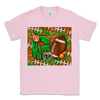 Bubblegum Pink go american football leopard Classic Tee - NancyCooperArtShop