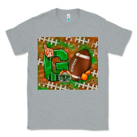 Heather Grey go american football leopard Classic Tee - NancyCooperArtShop
