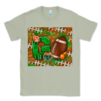 Matcha go american football leopard Classic Tee - NancyCooperArtShop