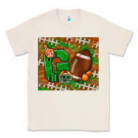 Natural go american football leopard Classic Tee - NancyCooperArtShop