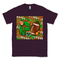 Plum go american football leopard Classic Tee - NancyCooperArtShop